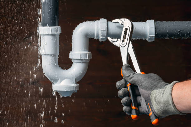 Professional Drain Cleaning technician working in Elkhart Lake, WI